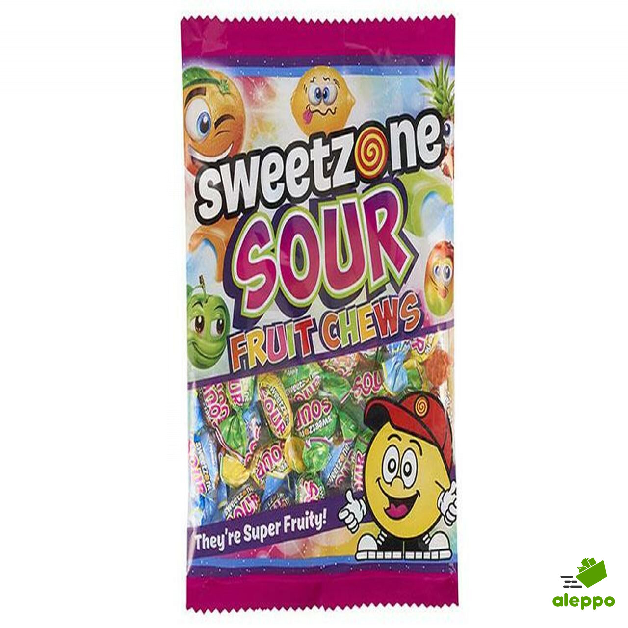 Sweetzone Sour Fruit Chews 180g Anta Foods LTD